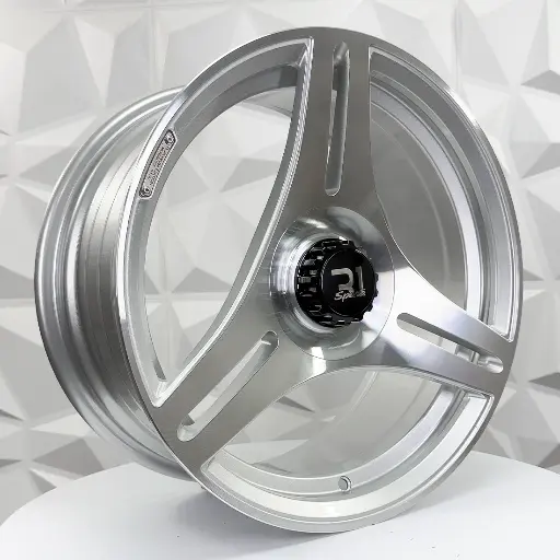 172623 F17X7.5 R17X8.5 5-100 RF751 SILVER MACHINE FACE MACHINE LIP ET20/15 CB73.1 5-100