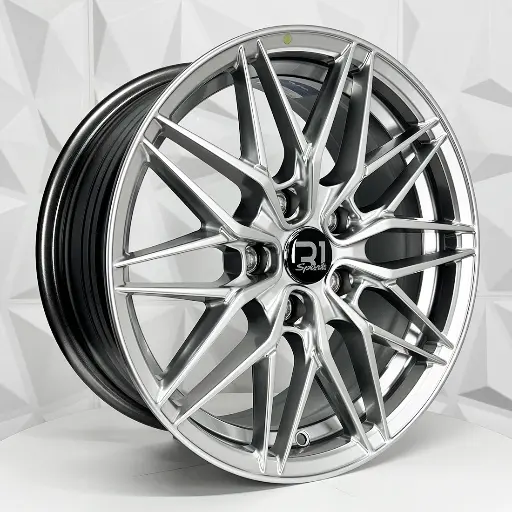 167590 RIN 16X7 5-114.3 R1 SPORT ULF18 HYPER BLACK ET40 CB73.1 5-114.3