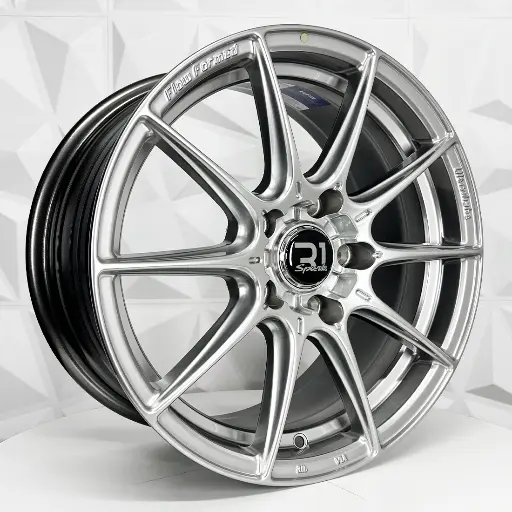 167588 RIN 16X7 5-114.3 R1 SPORT VLF02 HYPER BLACK ET38 CB73.1 5-114.3