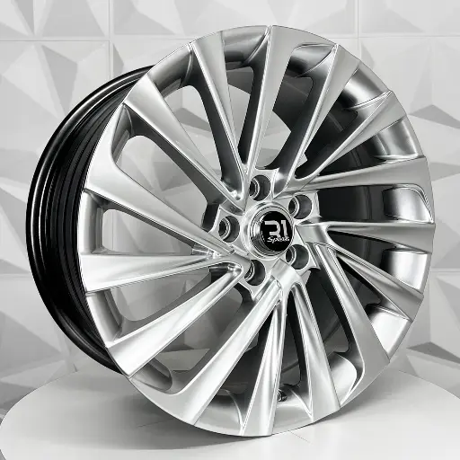 187537 RIN 18X8 5-114.3 R1 SPORT LP88 HYPER SILVER ET35 CB73.1 5-114.3