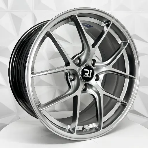 187536 RIN 18X8 5-114.3 R1 SPORT TCFP08 HYPER BLACK ET30 CB73.1 5-114.3