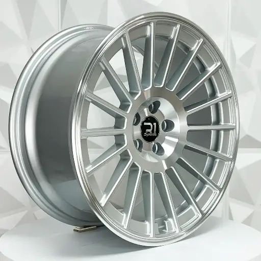 184521 F18X8.5 R18X9.5 5-100 QC108 SILVER MACHINE FACE ET35/30 CB73.1 5-100