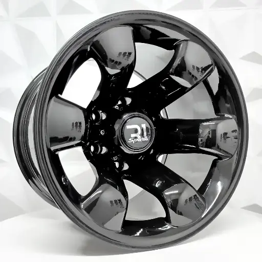 Rin 150258 RIN 15X10 6-139.7 R1 SPORT 10709 BLACK ET-44 CB106.1 6-139.7 con barrenación 6-139.7