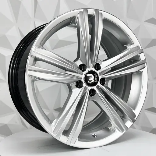 Rin 174759 RIN 17X7 4-100 R1 SPORT QC2001 HYPER SILVER ET35 CB73.1 4-100 con barrenación 4-100