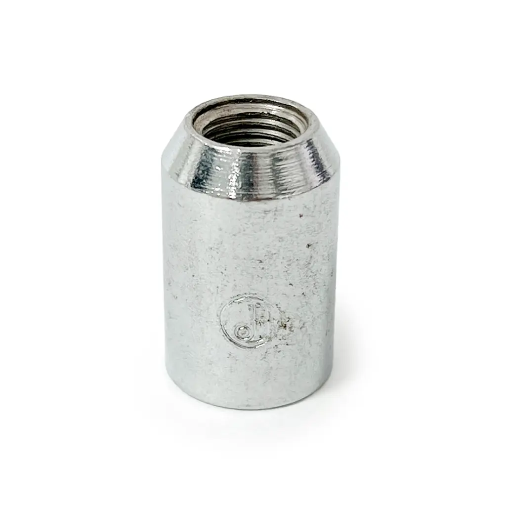 TUERCA 1.25 CROMADA TUNNER ESTRIADA