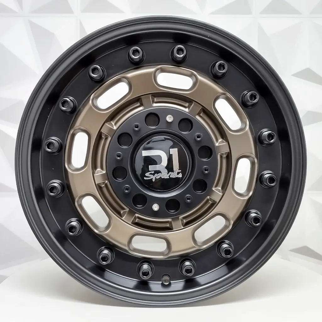RIN 16X8 6-139.7 R1 SPORT RGW 68142I MATTE BRONZE + BLACK LIP POLISH ET0 CB110
