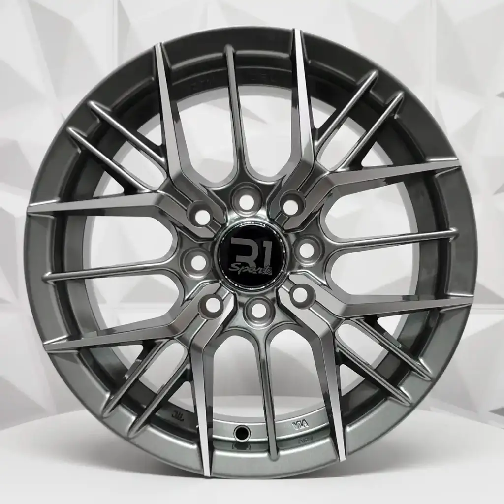 RIN 14X5.5 4-100/114.3 R1 SPORT RGW05 MACHINE GUNMETAL ET38 CB73.1 