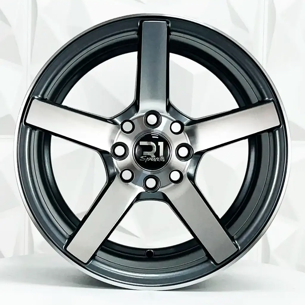 RIN 15X7 4-100/114.3 R1 SPORT 5570F GUNMETAL MACHINE FACE ET33 CB73.1 