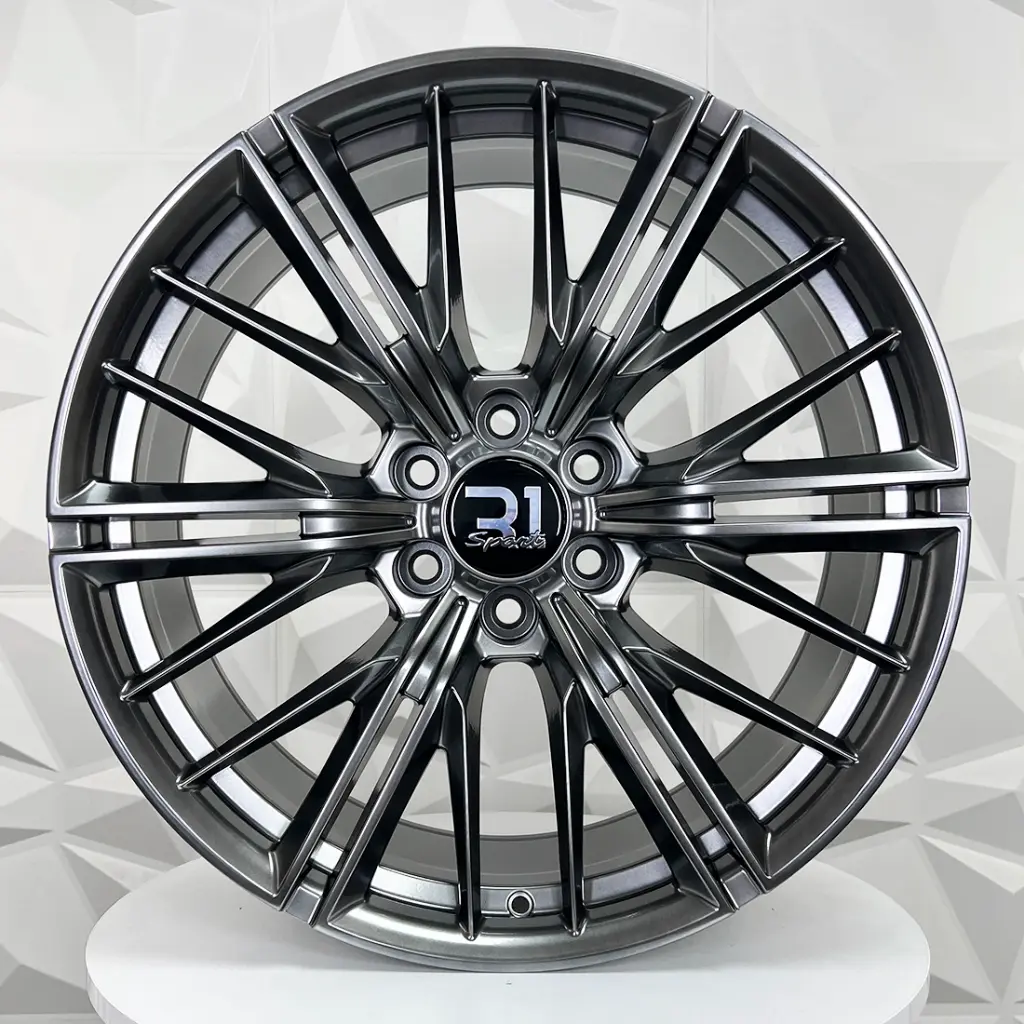 RIN 22X9.5 6-139.7 R1 SPORT FC005 HYPER BLACK ET18 CB78.1 