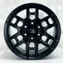 RIN 17X8 6-139.7 R1 SPORT F7606 MATE BLACK ET0 CB106.1 
