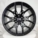 RIN 20X10 6-139.7 R1 SPORT DX301 MATE BLACK ET-18 CB106.1 