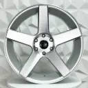 RIN 24X10 6-135 R1 SPORT 5198 CV SILVER MF ET25 CB87.1