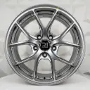 RIN 16X7 5-112 R1 SPORT VLF10 HYPER BLACK ET38 CB66.56 