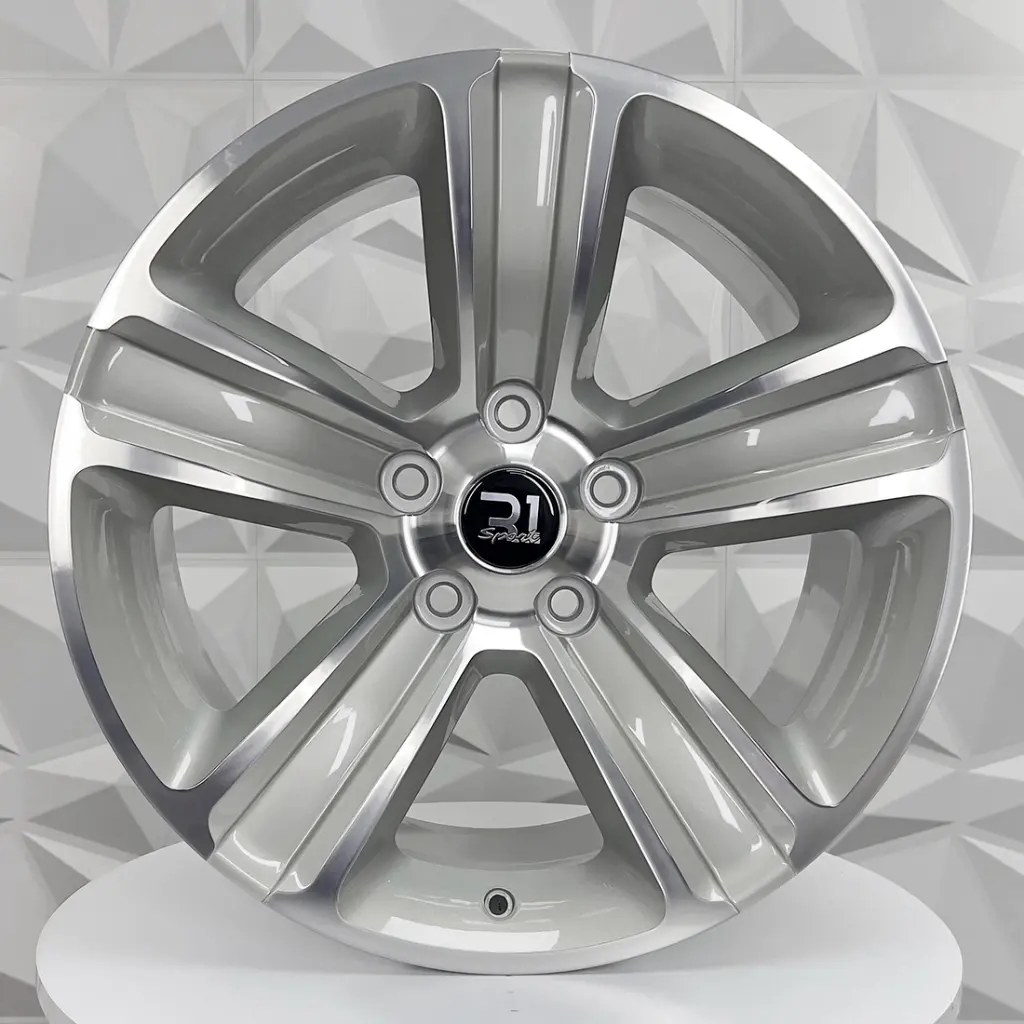 RIN 20X9 5-139.7 R1 SPORT DG07 SILVER MACHINE FACE ET19 CB77.8