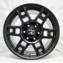 RIN 17X8 6-139.7 R1 SPORT QC615 MATT BLACK ET5 CB106.1 