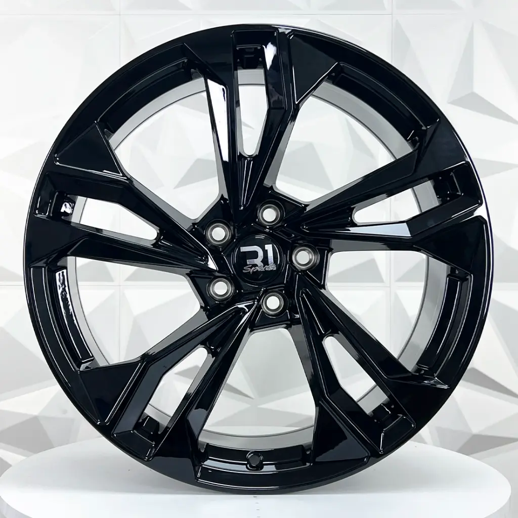 RIN 19X8.5 5-112 R1 SPORT 9378 GLOSS BLACK ET32 CB66.5