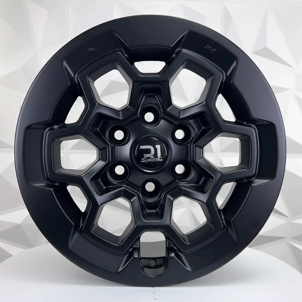 RIN 17X8 6-139.7 R1 SPORT QC2017 MATE BLACK ET5 CB106.1