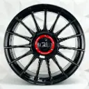 RIN 15X7 5-100 R1 SPORT L2259 BLACK ET20 CB73.1