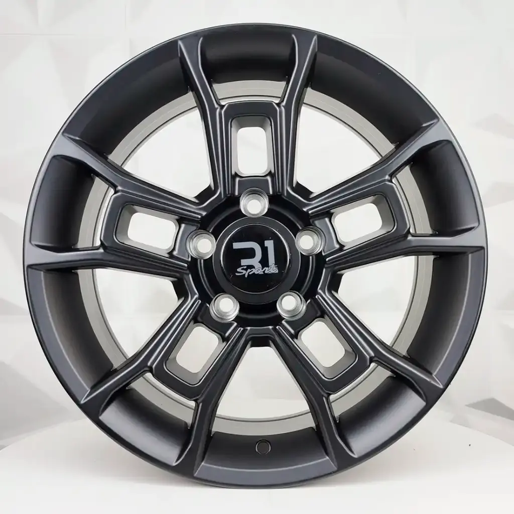 RIN 16X7 5-114.3 R1 SPORT L1892 MATT BLACK ET20 CB73.1