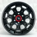 RIN 17X9 6-139.7 R1 SPORT QC1833 MATE BLACK ET0 CB106.1