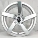 RIN 15X7 4-100/114.3 R1 SPORT 5836 SILVER MACHINE FACE ET30 CB73.1