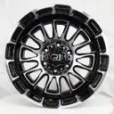 RIN 17X9 6-114.3 R1 SPORT 3048 BLACK MACHINE FACE ET0 CB66.1