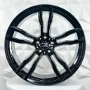 RIN 22X10 5-120 R1 SPORT B1904 GLOSS BLACK ET40 CB74.1