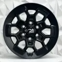 RIN 17X8 6-139.7 R1 SPORT H3210F MATTE BLACK ET25 CB106.1