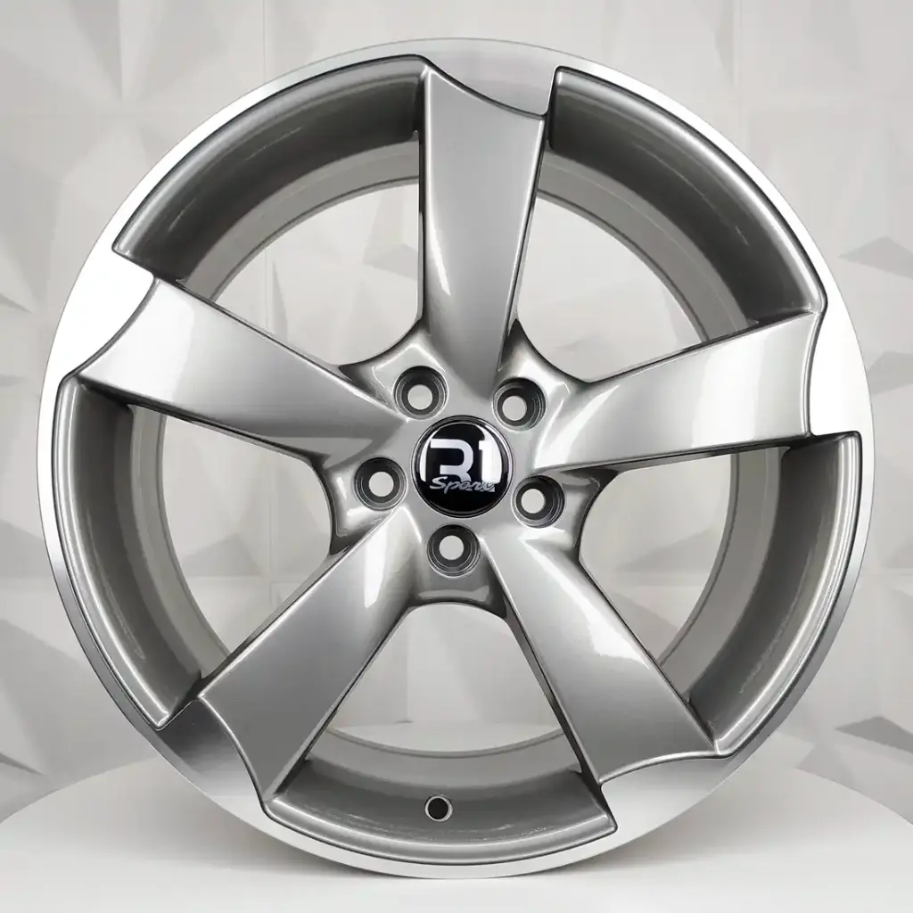 RIN 17X7.5 5-100 R1 SPORT 5208 GUNMETAL MACHINE LIP ET40 CB73.1