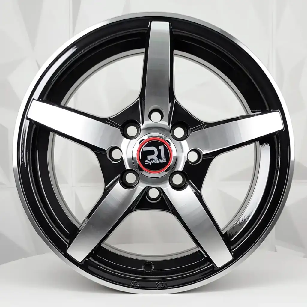 RIN 14X6 4-100/114.3 R1 SPORT 359 BLACK MACHINE ET25 CB73.1
