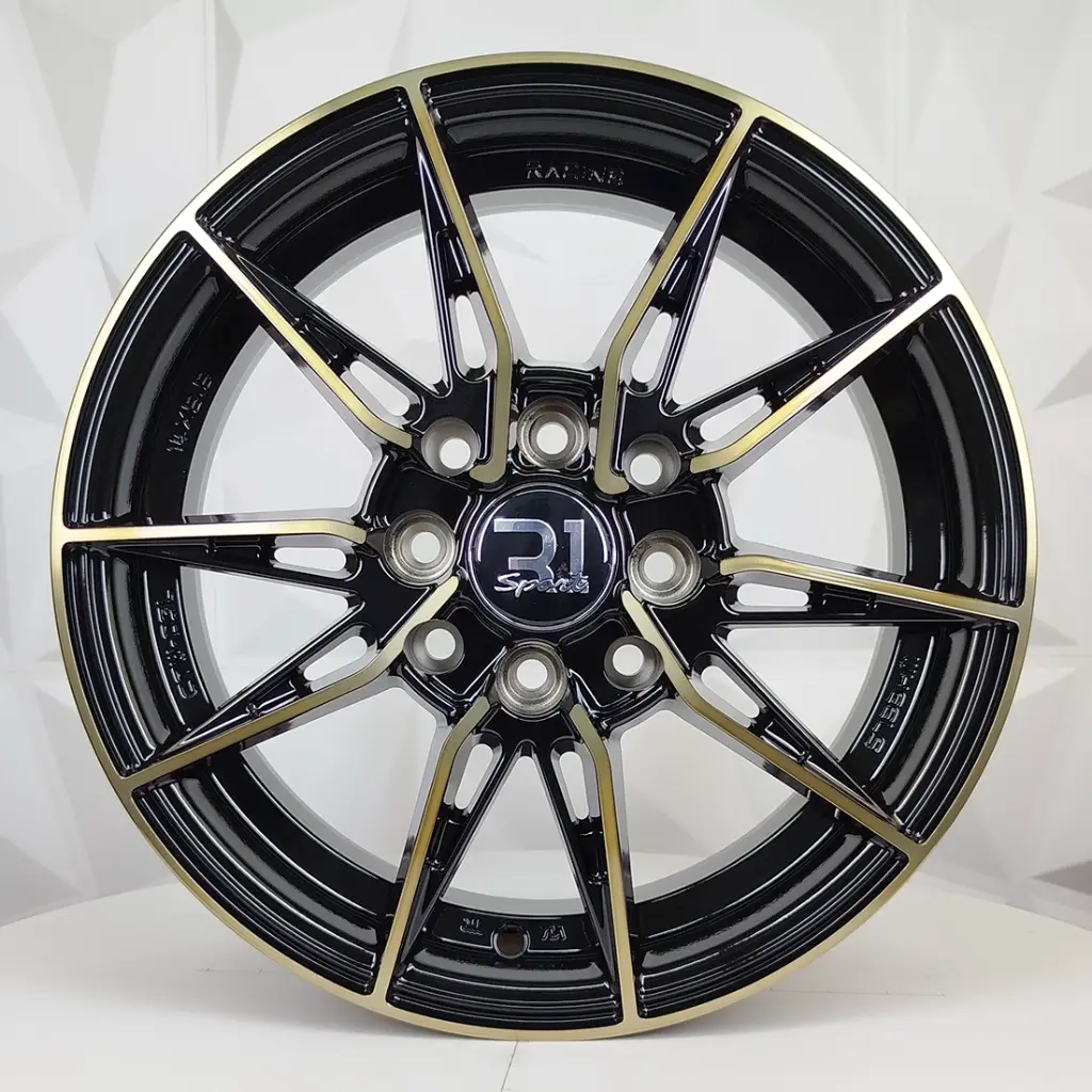 RIN 14X5.5 4-100/114.3 R1 SPORT RGW06 MACHINE BLACK+BRONCE ET38 CB73.1