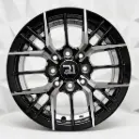 RIN 14X5.5 4-100/114.3 R1 SPORT RGW05 MACHINE BLACK UNDERCUT ET38 CB73.1