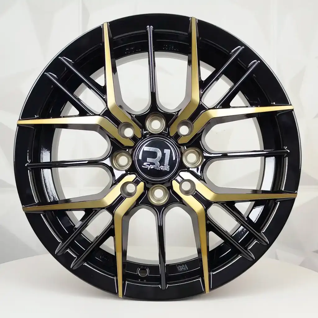 RIN 14X5.5 4-100/114.3 R1 SPORT RGW05 MACHINE BLACK+BRONCE ET-35 CB73.1