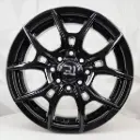 RIN 14X5.5 4-100/114.3 R1 SPORT RGW-040L BLACK ET35 CB73.1
