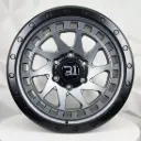RIN 17X9 6-139.7 R1 SPORT RGW8855 MATT GREY+BLACK LIP ET0 CB110