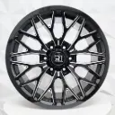 RIN 20X9 6-139.7 R1 SPORT 634 BLACK+MILLING ET15 CB110