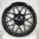 RIN 20X10 5-127/135 R1 SPORT 892 GLOSS BLACK MILLING ET-19 CB87.1