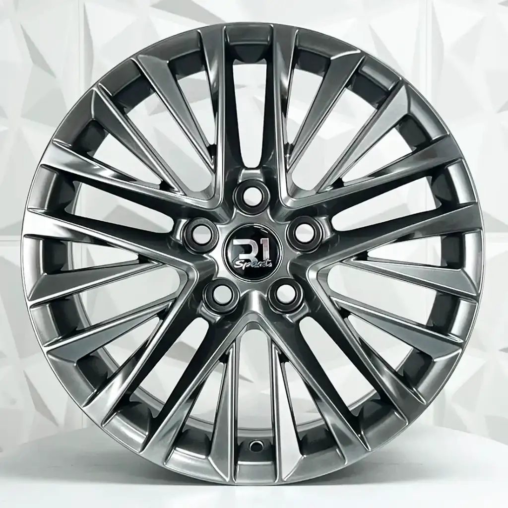 RIN 17X7 5-114.3 R1 SPORT DX282/5085 HYPER BLACK ET40 CB60.1