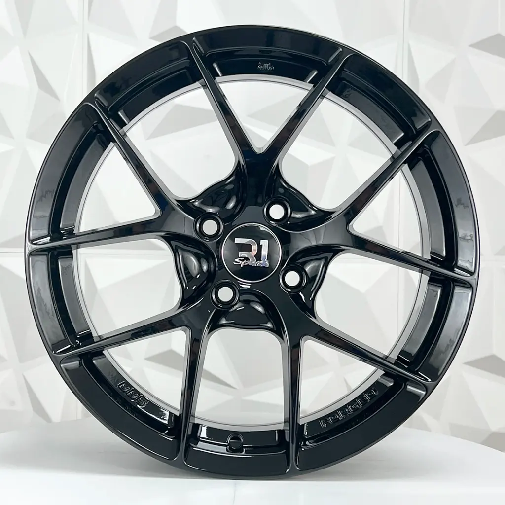 RIN 17X7.5 4-100 R1 SPORT DX221 BLACK ET35 CB73.1