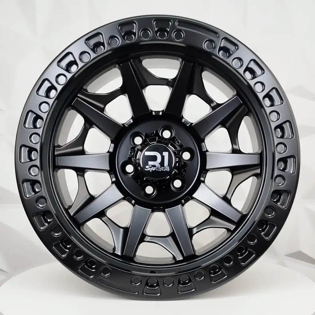 RIN 17X9 6-139.7 R1 SPORT DX189 MATT BLACK ET0 CB110.1