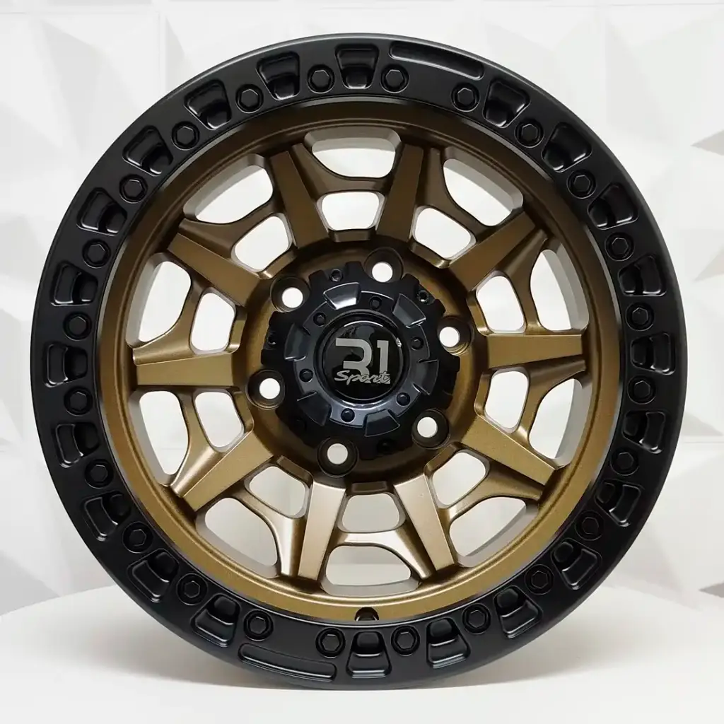 RIN 18X9 6-139.7 R1 SPORT DX189 MATT BRONZE+BLACK LIP ET0 CB110.1