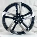 RIN 19X8.5 5-114.3 R1 SPORT GL194 BLACK MACHINE FACE  ET35 CB73.1