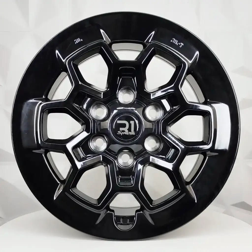 RIN 17X8 6-139.7 R1 SPORT H3210F GLOSS BLACK ET25 CB106.1