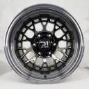 RIN 15X10 6-139.7 R1 SPORT RGW508 BLACK+BLACK LIP ET-44 CB110
