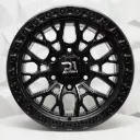 RIN 16X8 6-139.7 R1 SPORT RGW616 MATT BLACK ET0 CB110