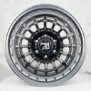 RIN 17X9 6-139.7 R1 SPORT RGW8877 MATT BLACK+GREY LIP ET0 CB110