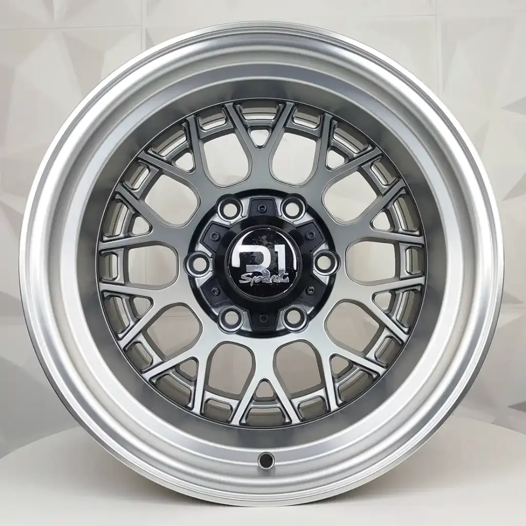 RIN 15X10 6-139.7 R1 SPORT RGW508 MATTE GREY+LIP* ET-44 CB110