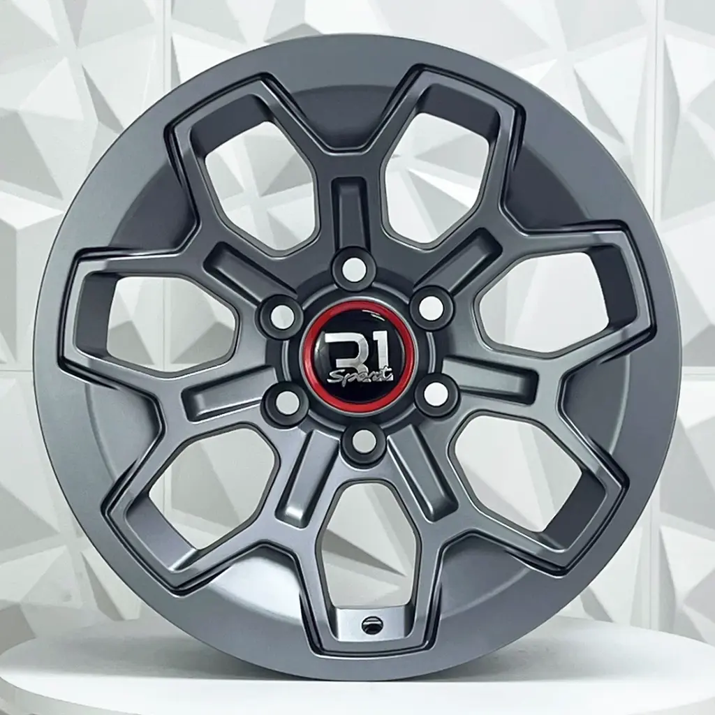 RIN 17X9 6-139.7 R1 SPORT QC1858 MATE GUNMETAL ET0 CB106.1