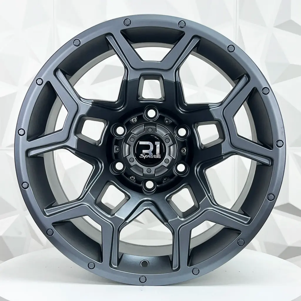 RIN 17X9 6-139.7 R1 SPORT QC1800 SEMI MATTE GUNMETAL ET0 CB110.1