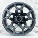 RIN 17X9 6-139.7 R1 SPORT QC1800 SEMI MATTE GUNMETAL ET0 CB110.1